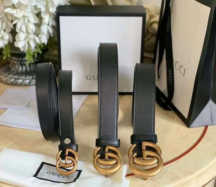 gucci mens flower belt