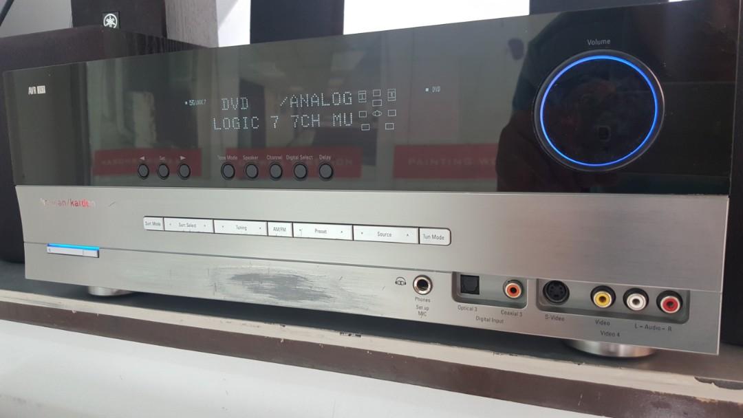 Harman Kardon AVR 247 7.1 receiver, Audio, Soundbars, Speakers