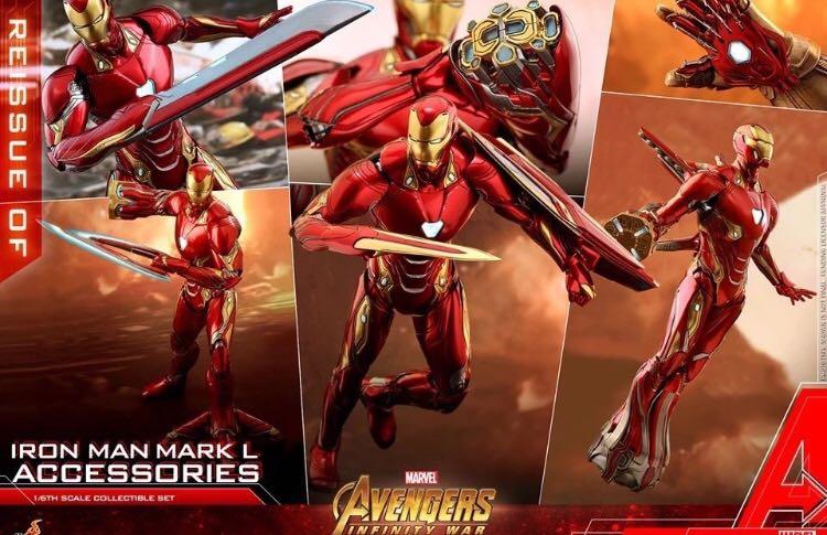 Hot Toys Avengers Infinity War Iron Man Mark 50 Accessories Set Movie Figure Toys Games Others On Carousell