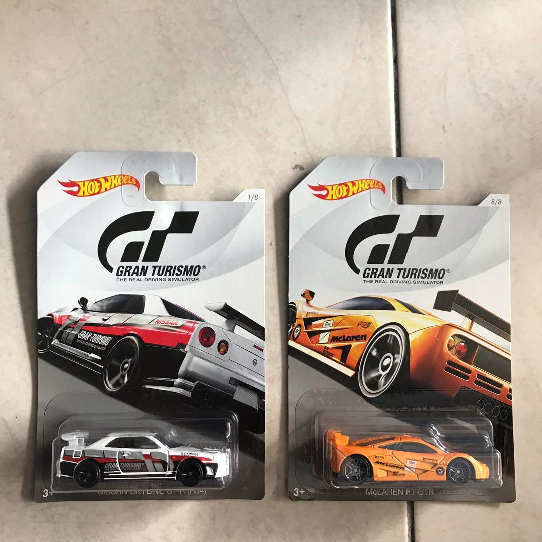 Hot Wheels Gran Turismo Skyline And Mclaren Toys Games Diecast