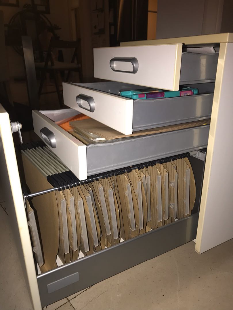 IKEA Galant rolling password locking file Furniture & Home