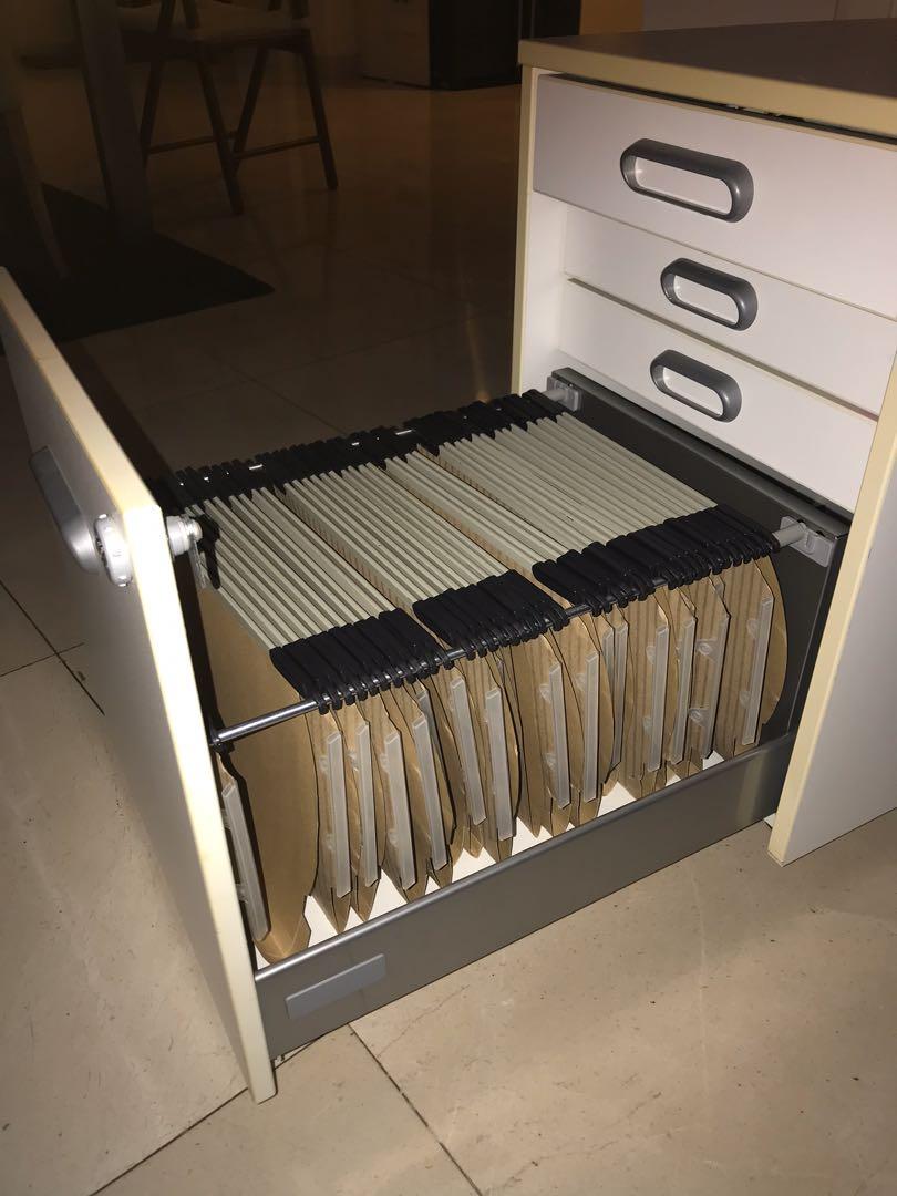 IKEA Galant rolling password locking file Furniture & Home