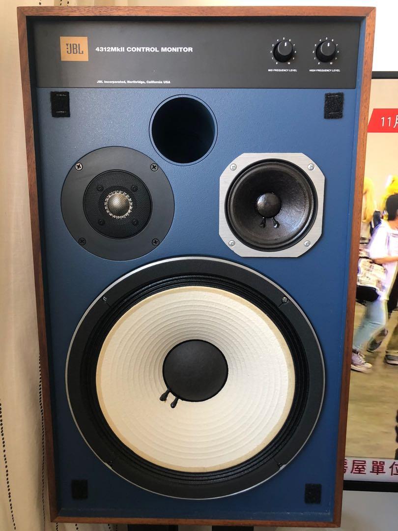 Jbl 4312 control monitor 藍色版本, 音響器材, Soundbar、揚聲器、藍牙喇叭、耳擴-