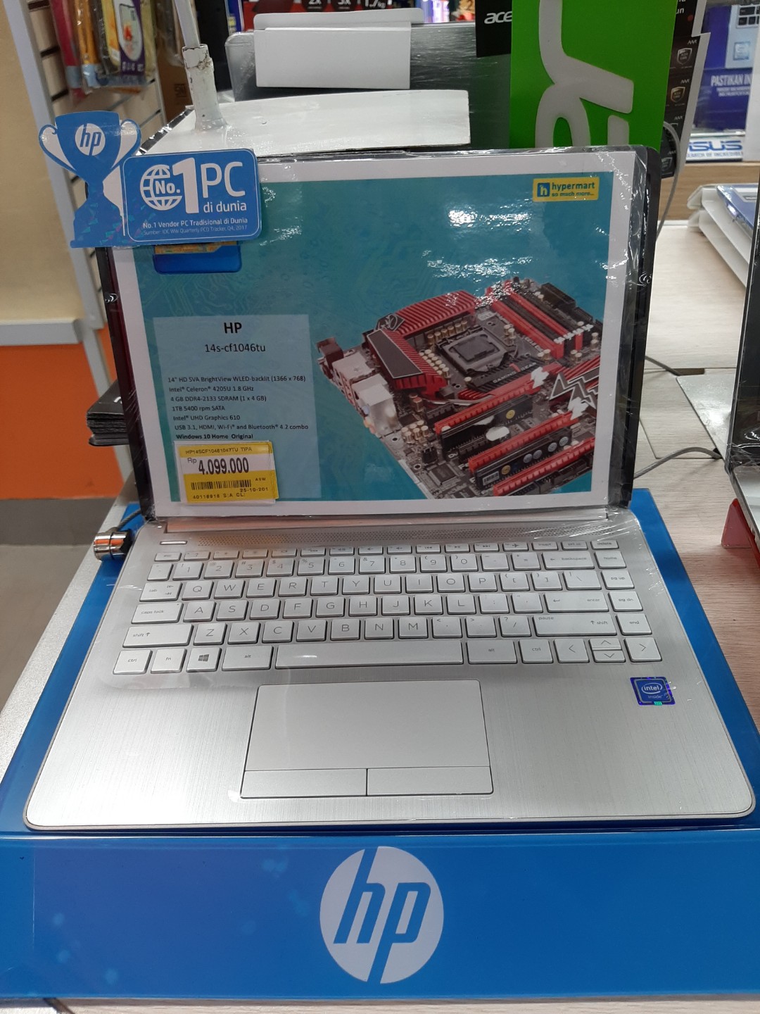 Kredit Laptop Hp 14scf1046tu Celeron Elektronik Lainnya Di Carousell