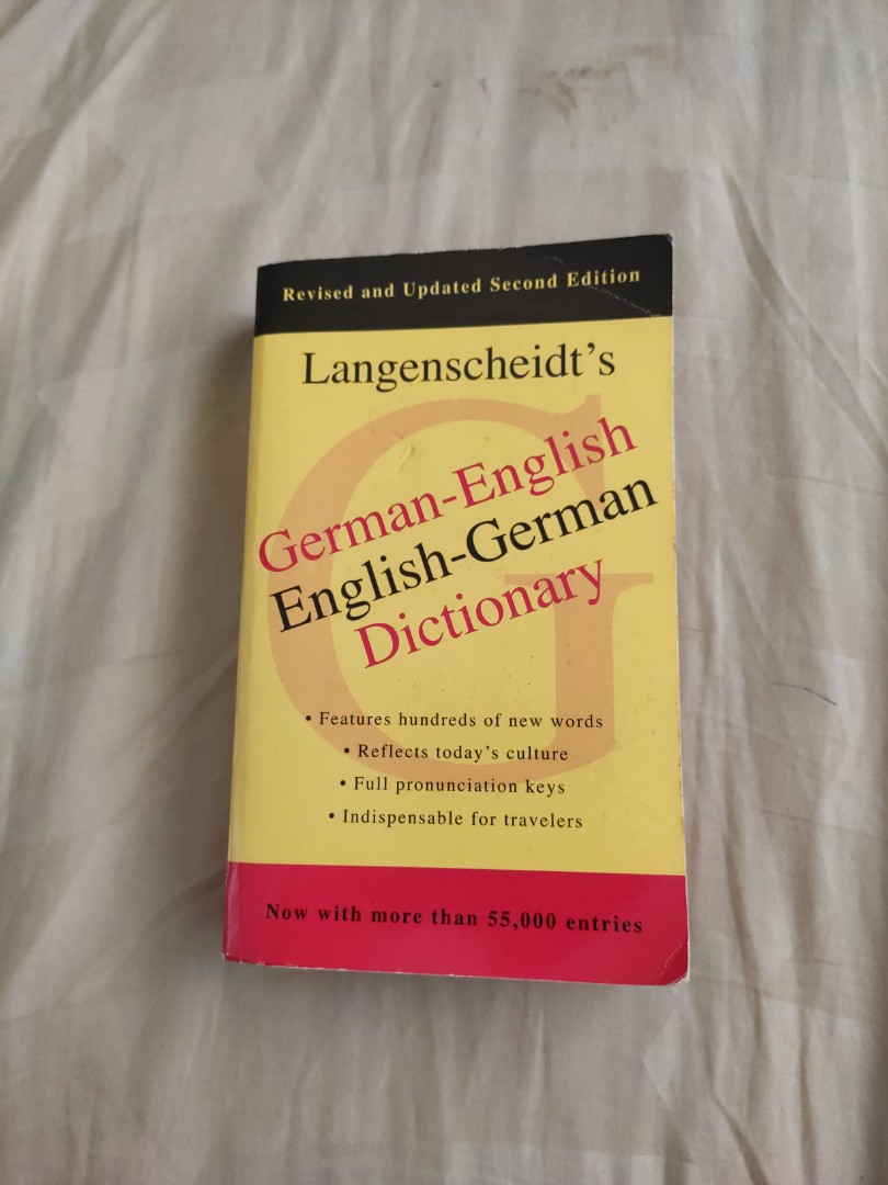 Langenscheidt German English Dictionary, Hobbies & Toys, Books