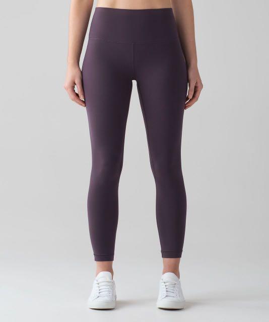 Purple lululemon clearance pants