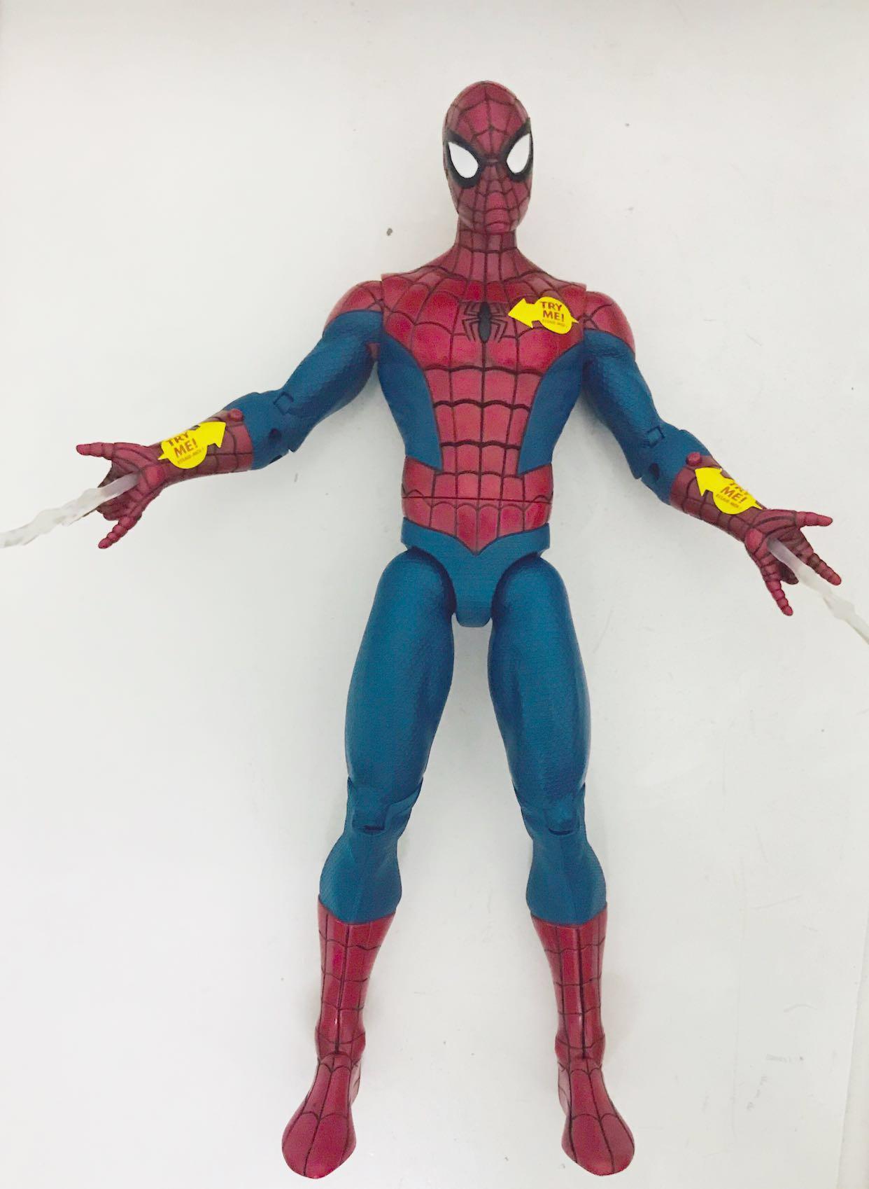 spider man talking action figure
