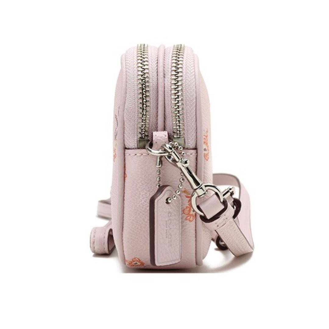Sadie crossbody clutch clearance with floral bow print
