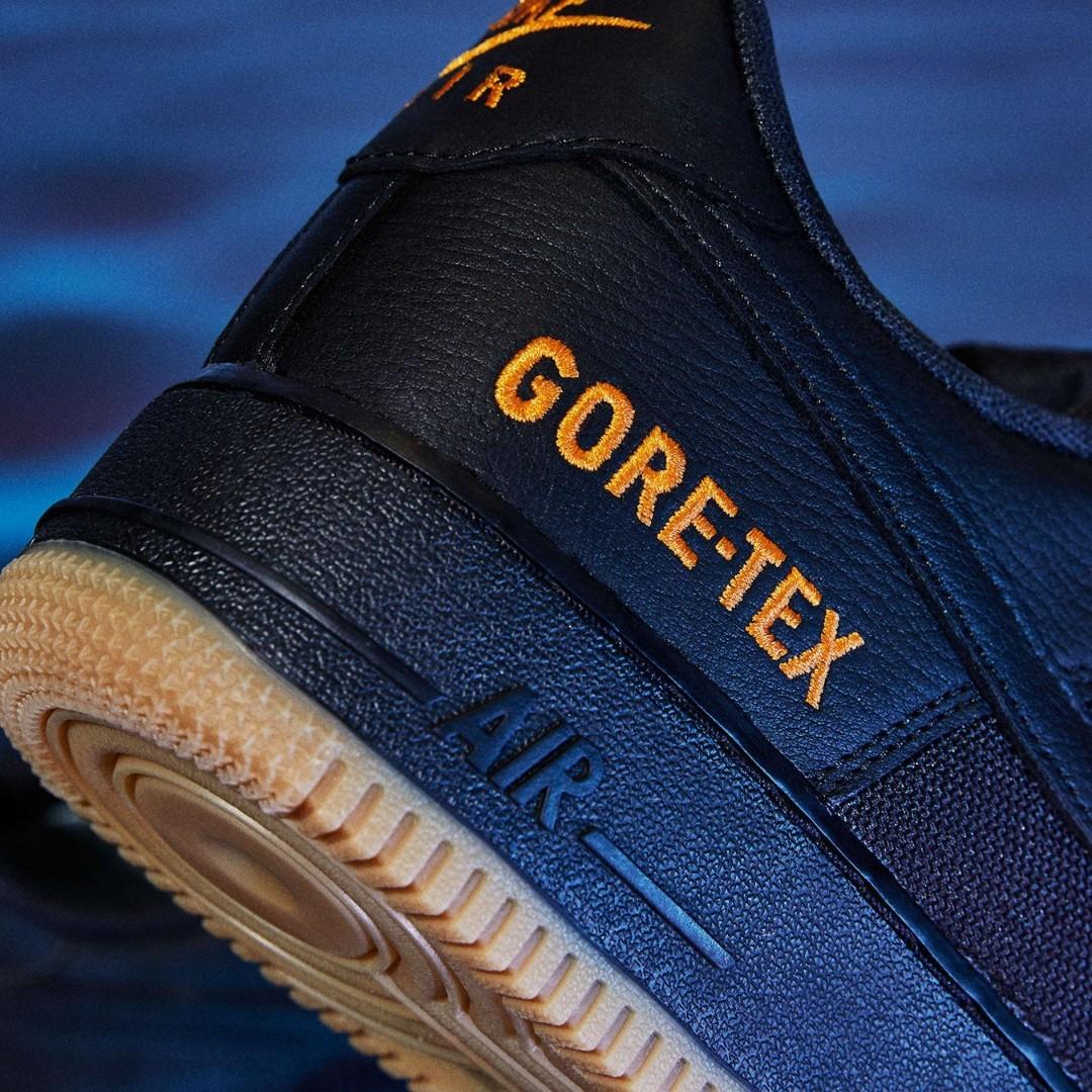 Air force 1 gtx trainer black / light carbon top