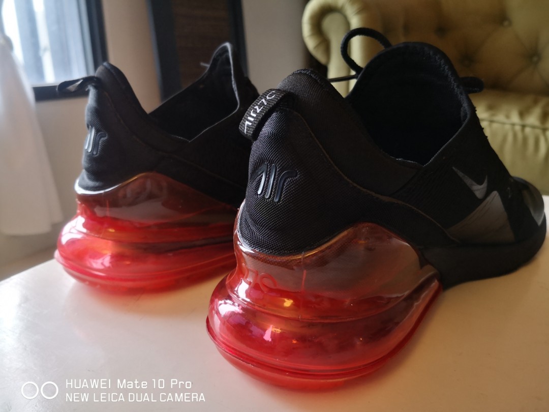 Nike air 27c black and red hot sale