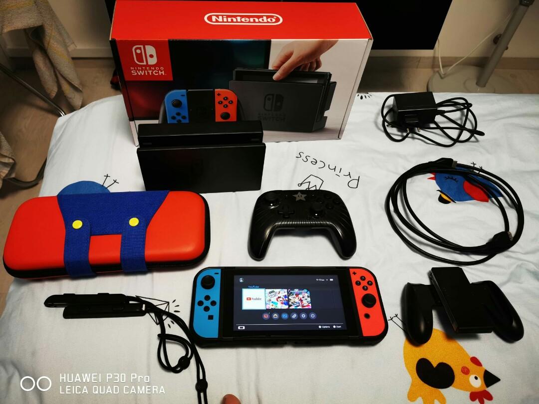 nintendo switch digital games two consoles
