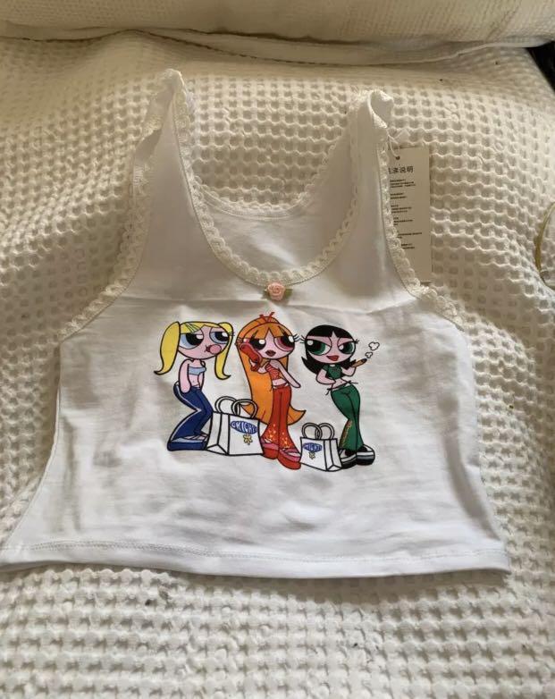 ?omighty powerpuff girls tank top