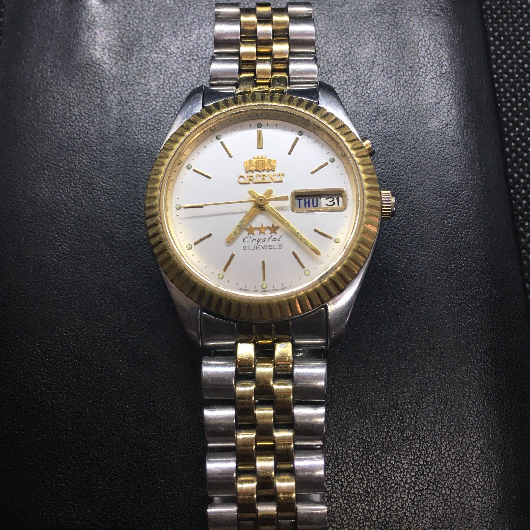 Orient Datejust Two tone, Men's Fashion 