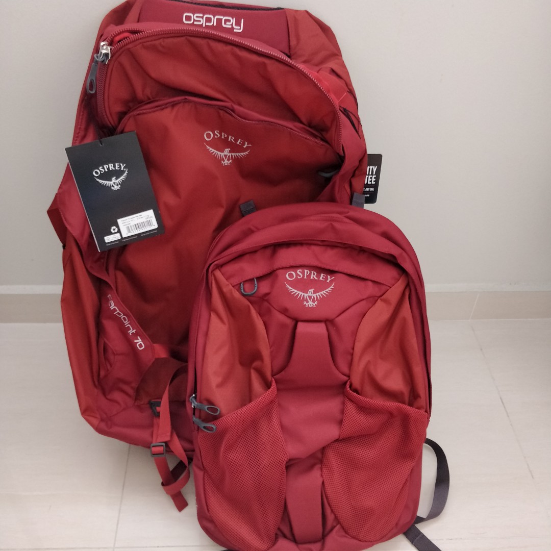 Osprey farpoint 70 red online