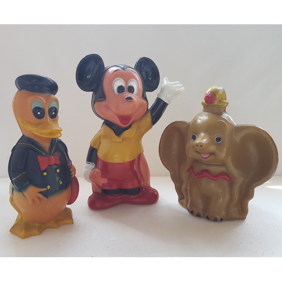 Rare Old Collectibles A Set Of 3 Walt Disney Characters Coin