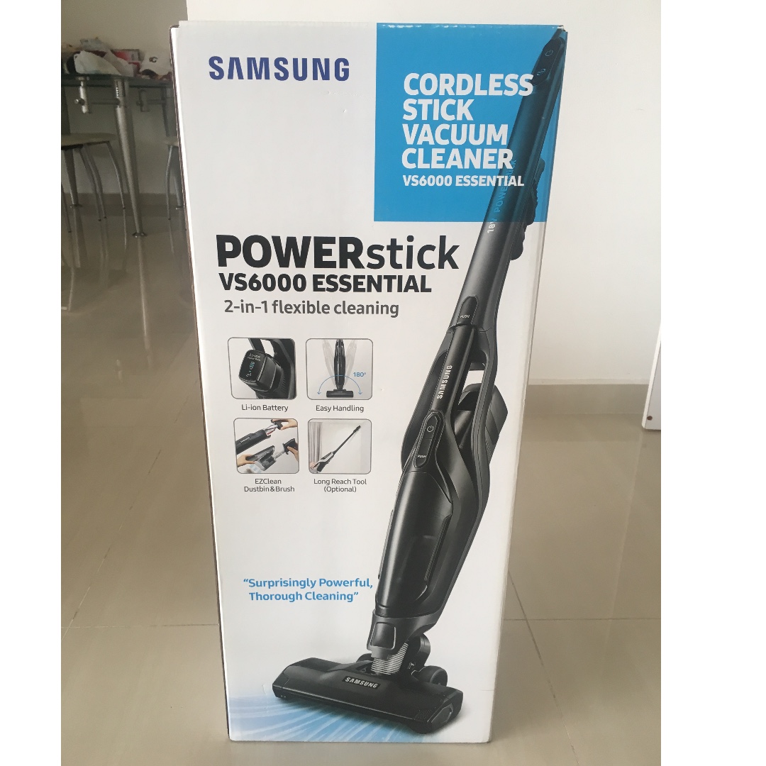 Samsung VS6000 Powerstick Vacuum Cleaner, TV & Home Appliances, Vacuum Cleaner & Housekeeping on