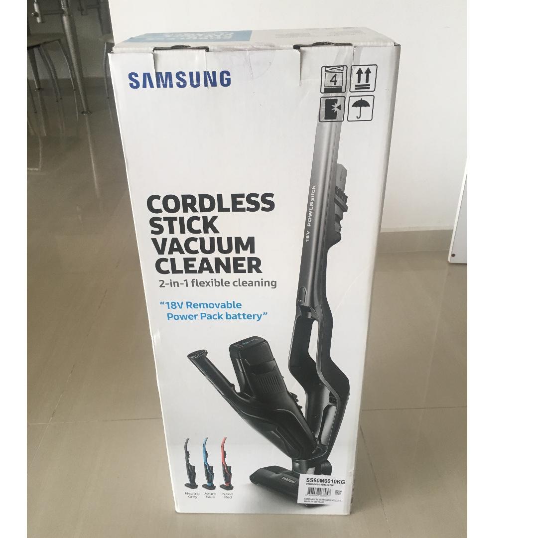 Samsung VS6000 Powerstick Vacuum Cleaner, TV & Home Appliances, Vacuum Cleaner & Housekeeping on