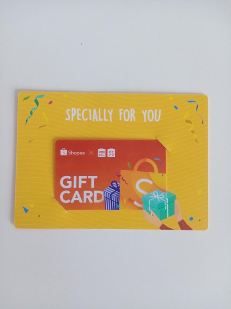 Shopee Gift Card, Tickets & Vouchers, Vouchers on Carousell