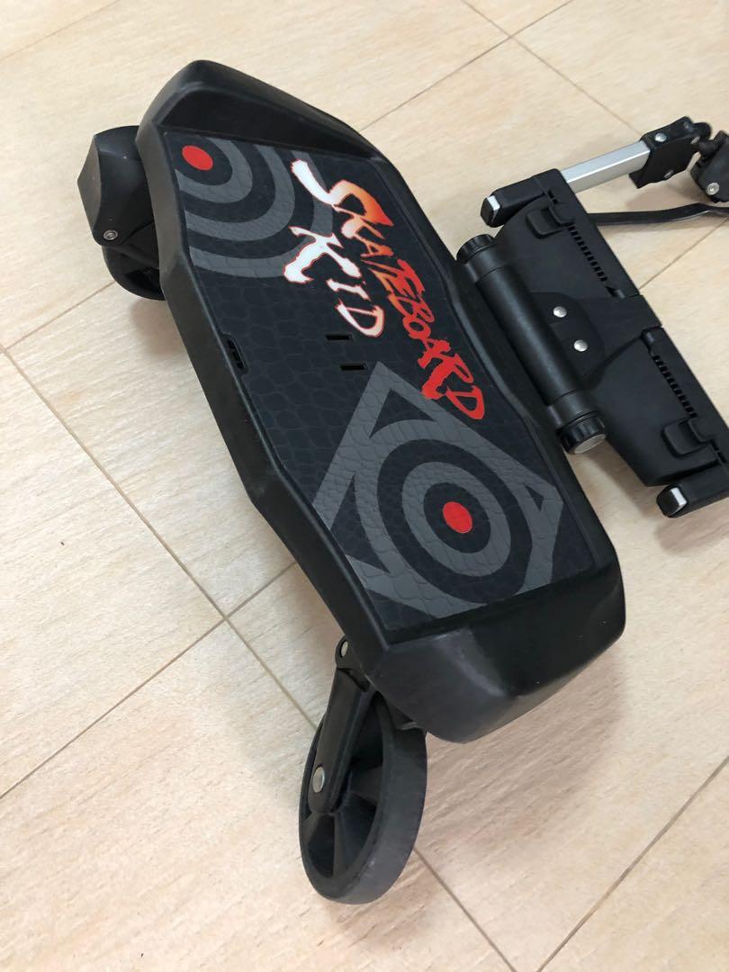 skateboard kid buggy board with seat