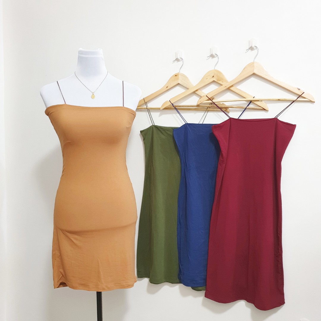 string bodycon dress