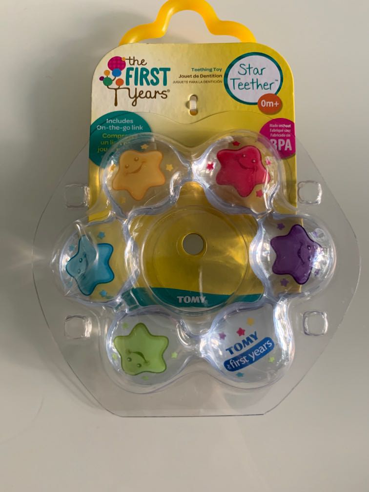 Tomy first discount years teething ring