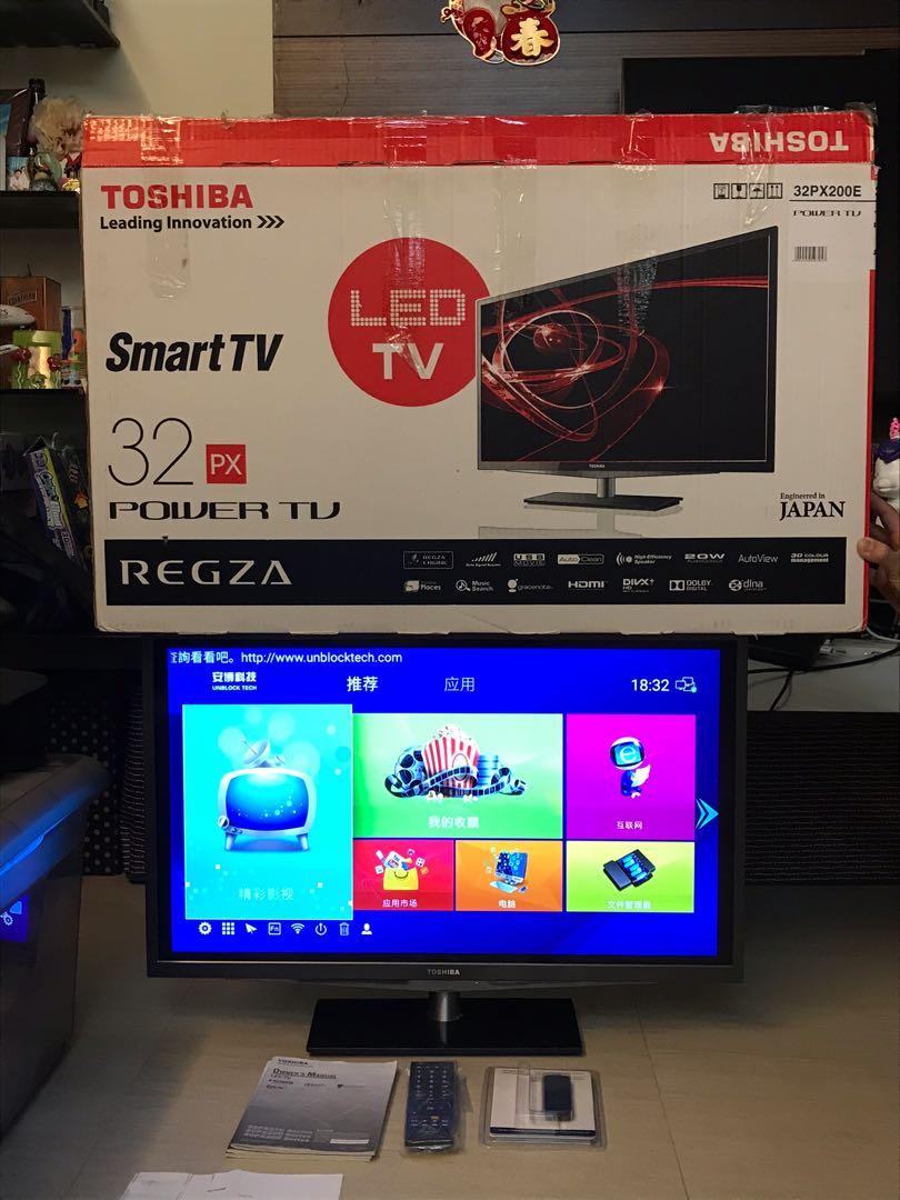 Toshiba LED TV 32 Inch, TV &amp; Home Appliances, TV &amp; Entertainment, TV on ...