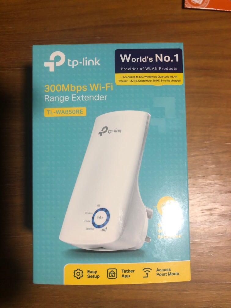Tp Link 300mbps Wifi Range Extender Tl Wa850re Electronics Others On Carousell