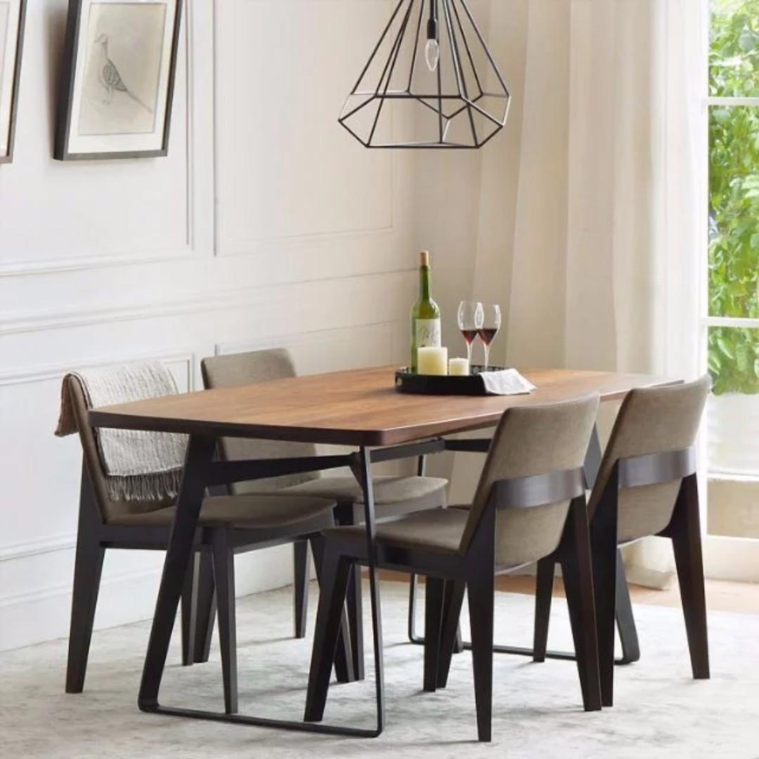 Tsdt 00e Csc 006 Solid Wood Table Chair 11 11 Spec Dis Furniture Tables Chairs On Carousell