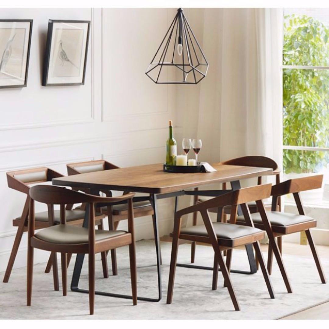 Tsdt 00e Csc 006 Solid Wood Table Chair 11 11 Spec Dis Furniture Tables Chairs On Carousell