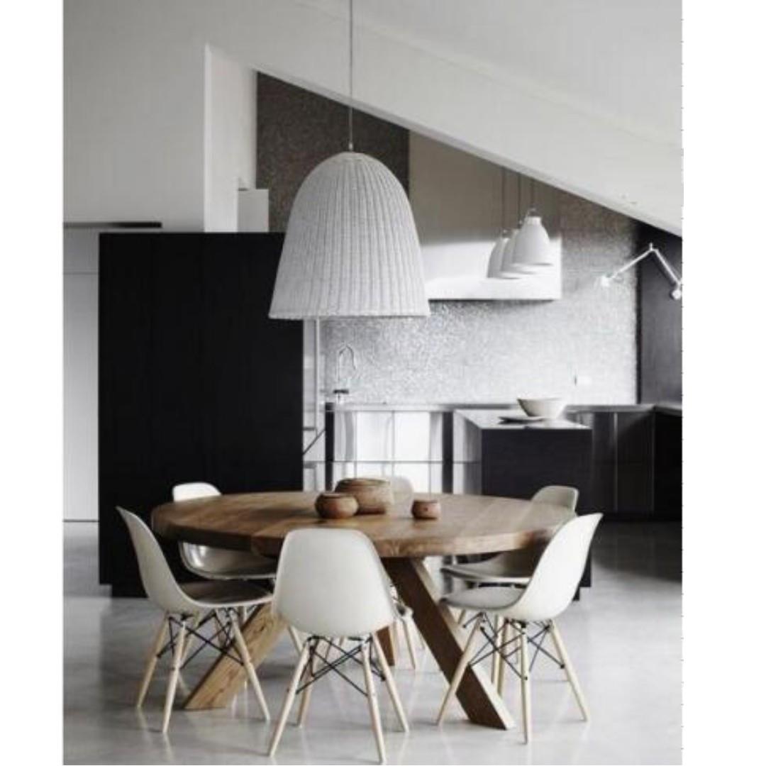Tsdtr 003 Po Solid Wood Dining Table Tsdt 11 11 Spec Dis Furniture Tables Chairs On Carousell