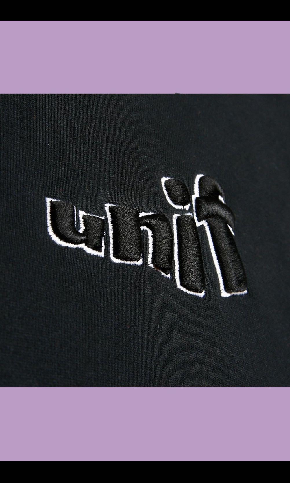 unif swing logo hoodie