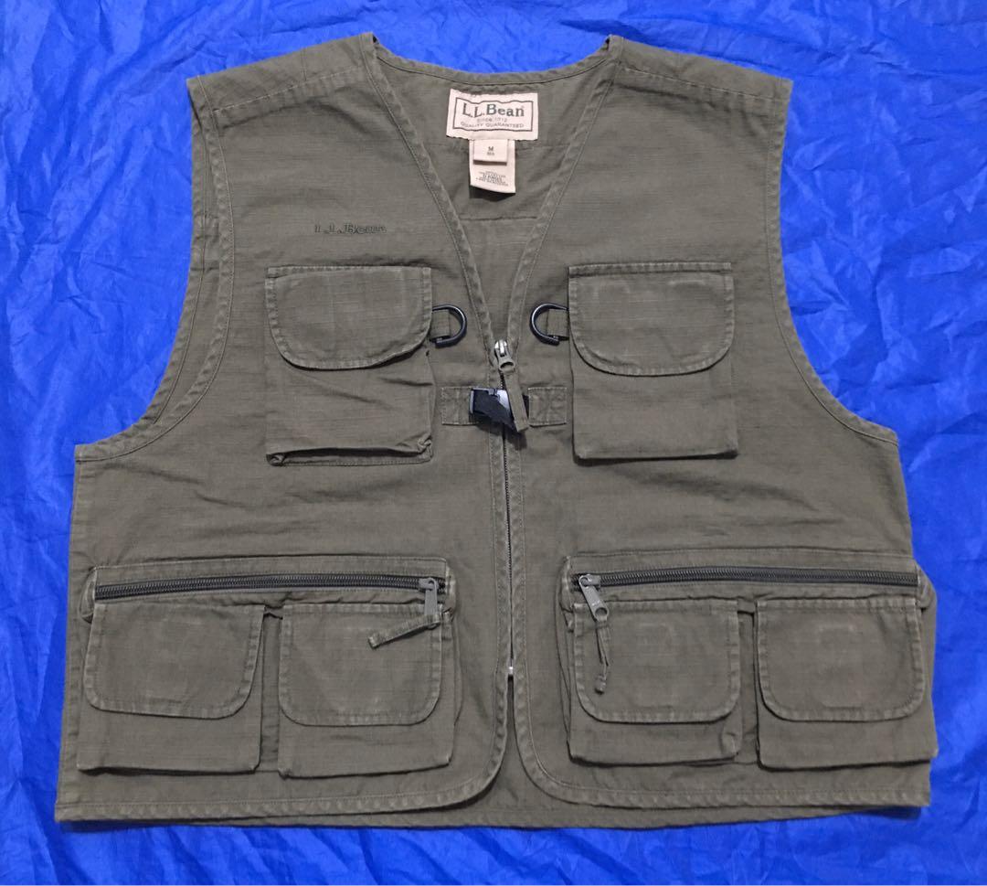 USA - L.L.Bean fishing vest (not Goretex SiMM patagonia)背心, 男裝
