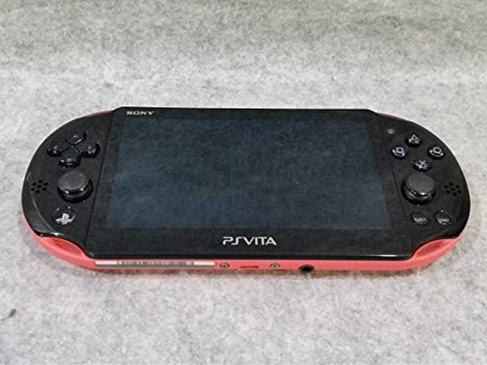 Used Playstation Vita 2000 Black Pink 4gb modded, Video Gaming, Video