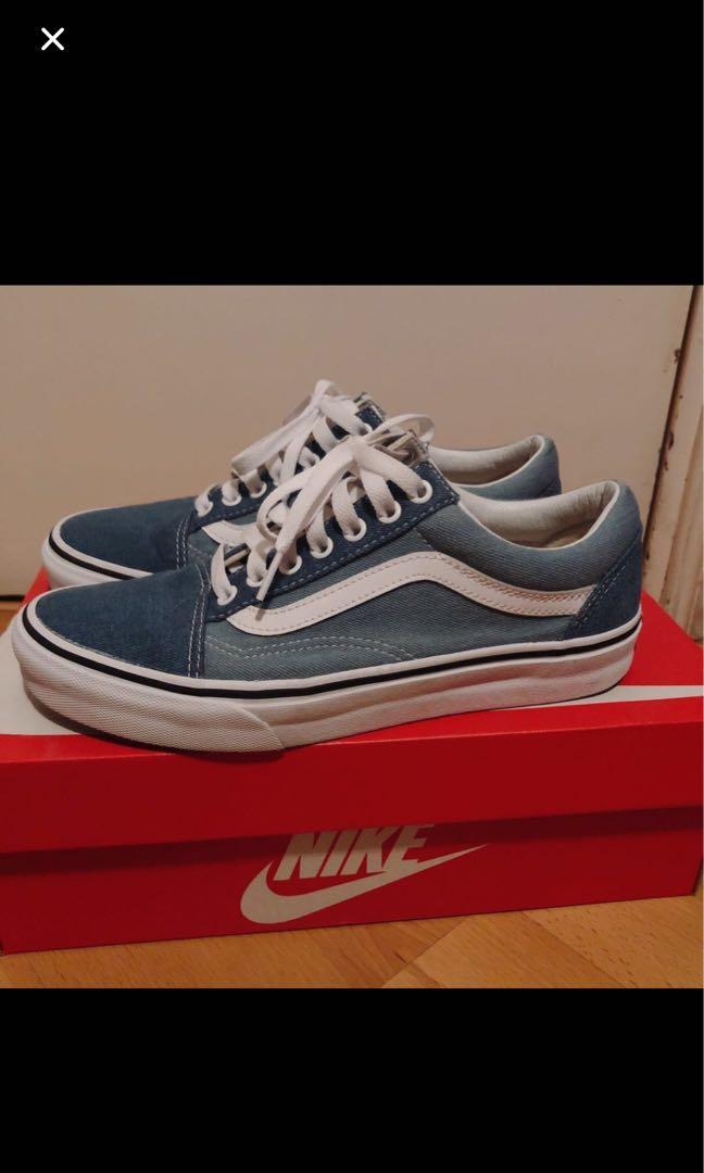 vans old skool denim