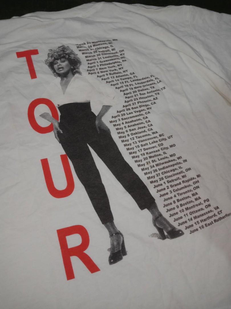 Vintage tina turner 1999 tour worn by jerry lorenzo of FOG, Men's