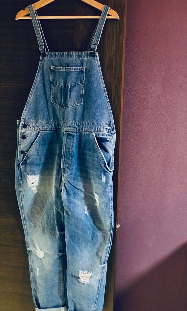 zara jumpsuit jeans