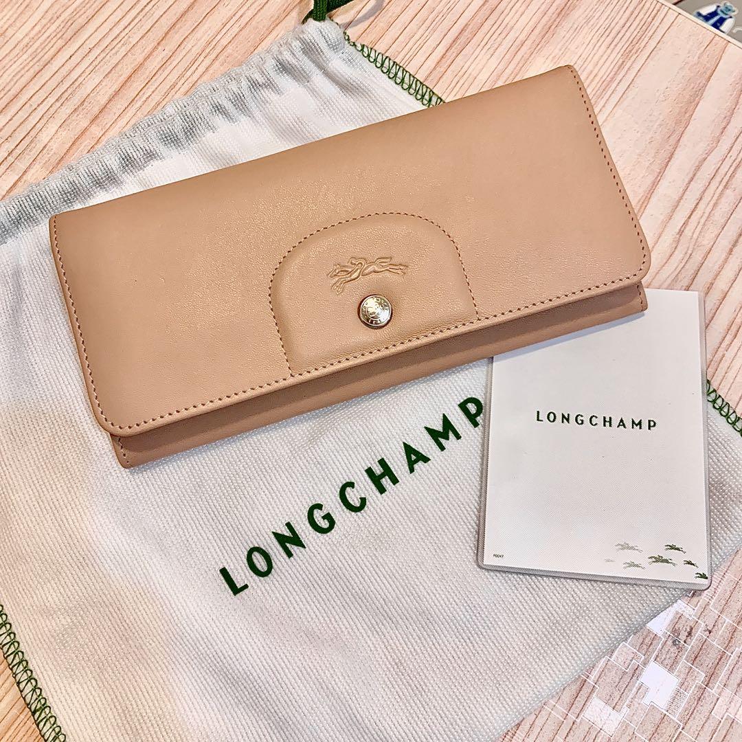 longchamp continental wallet