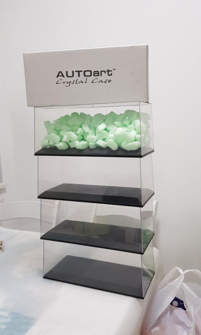 1 18 Autoart 5 x display crystal cases