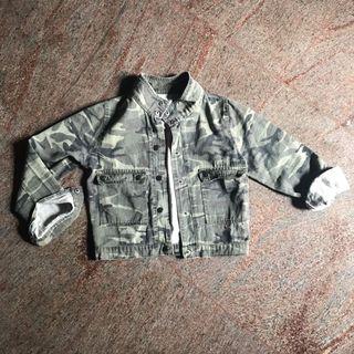 Jaket Jeans army