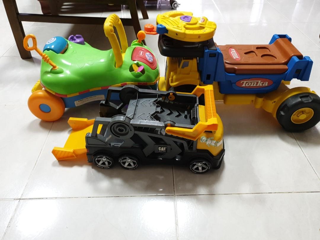 playskool tonka trucks