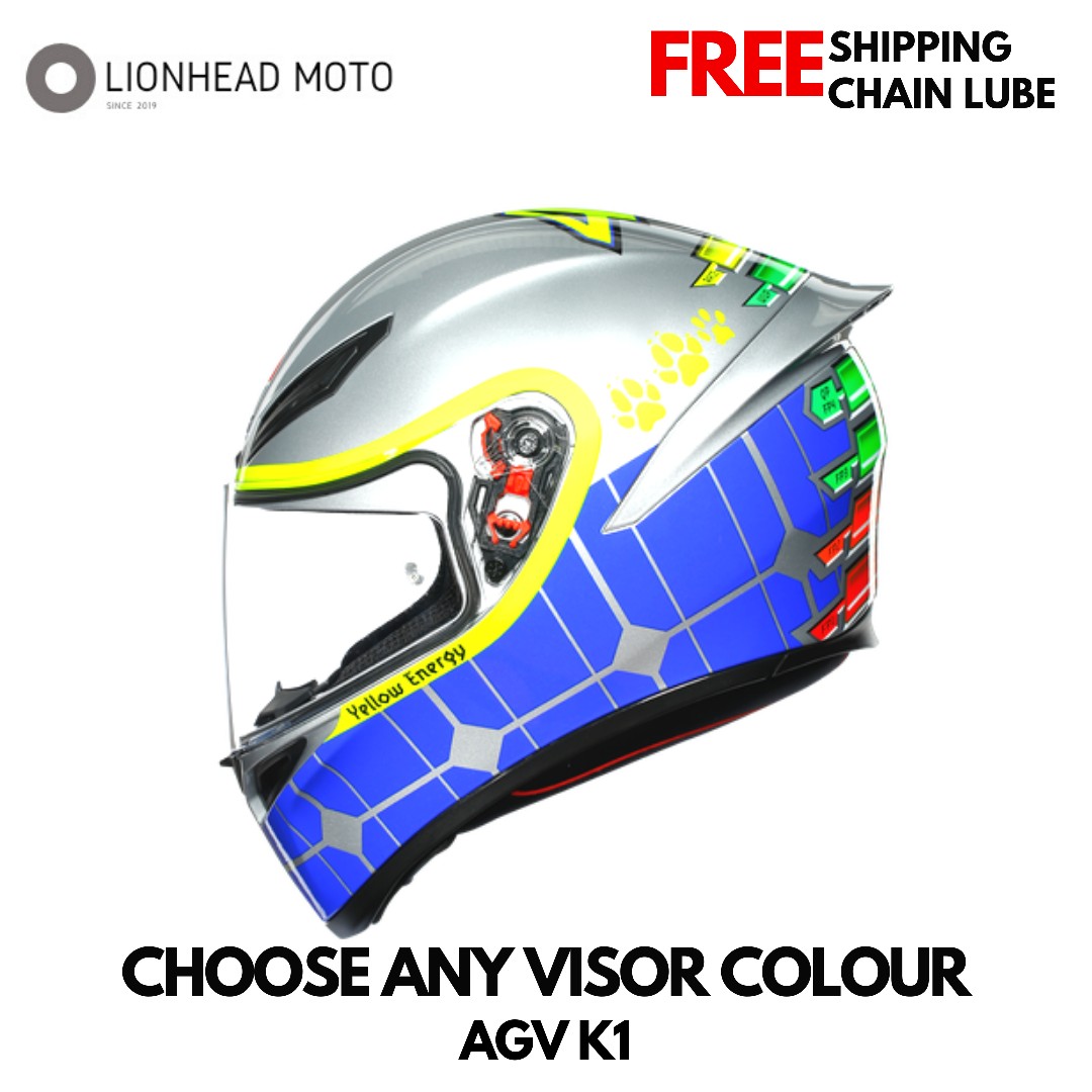 Agv yellow hot sale energy