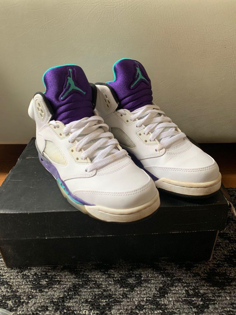 jordan retro 5 size 7.5