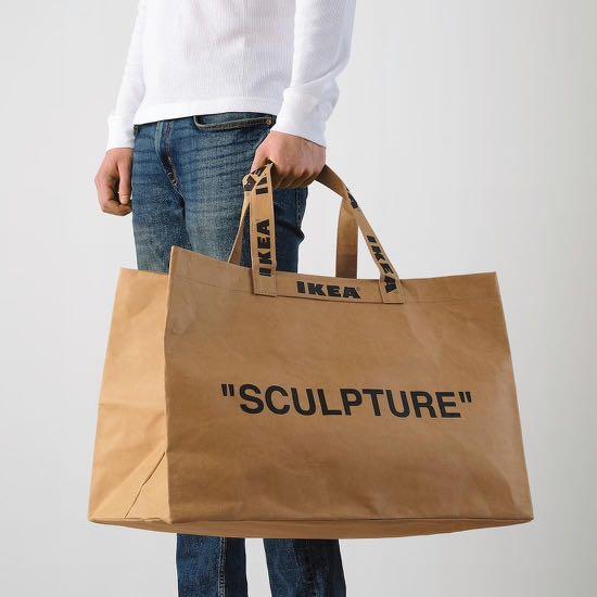 Off-White x Ikea Brown Markerad Sculpture Bag M