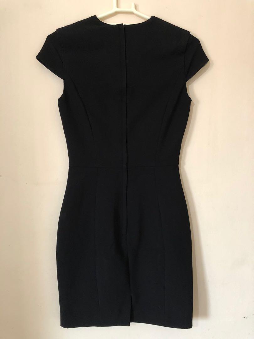 h&m black work dress Open to trade) and a slit at the back of the hem h&m work dress