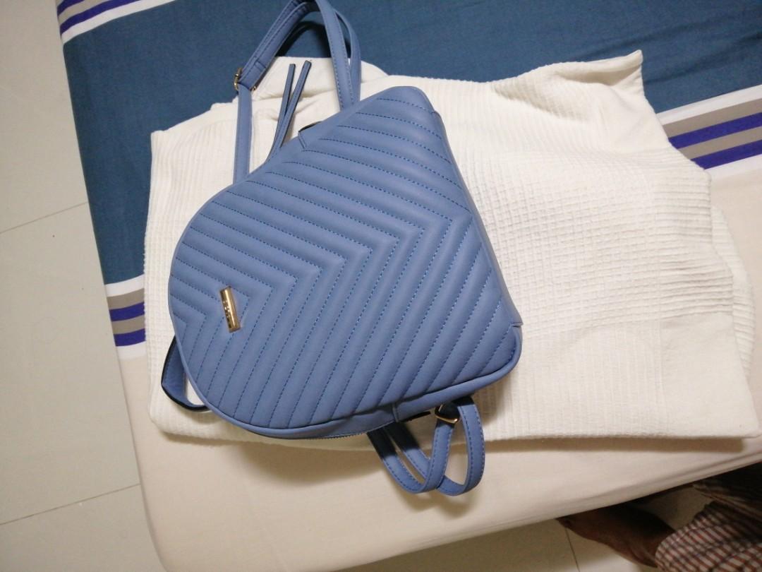 Aldo blue backpack store