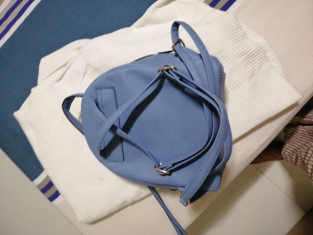 aldo blue backpack