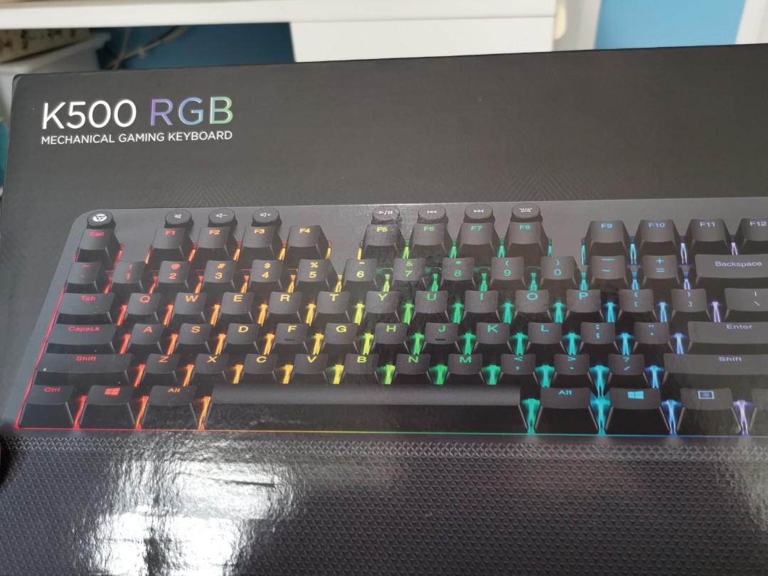 Bnib Lenovo Legion K500 Rgb Gaming Keyboatd Electronics Computer Parts Accessories On Carousell