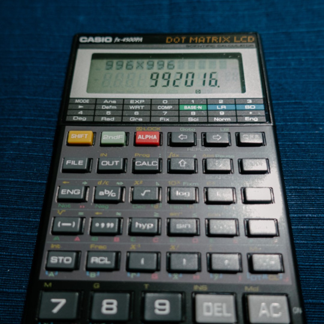 Casio fx4500pa clearance