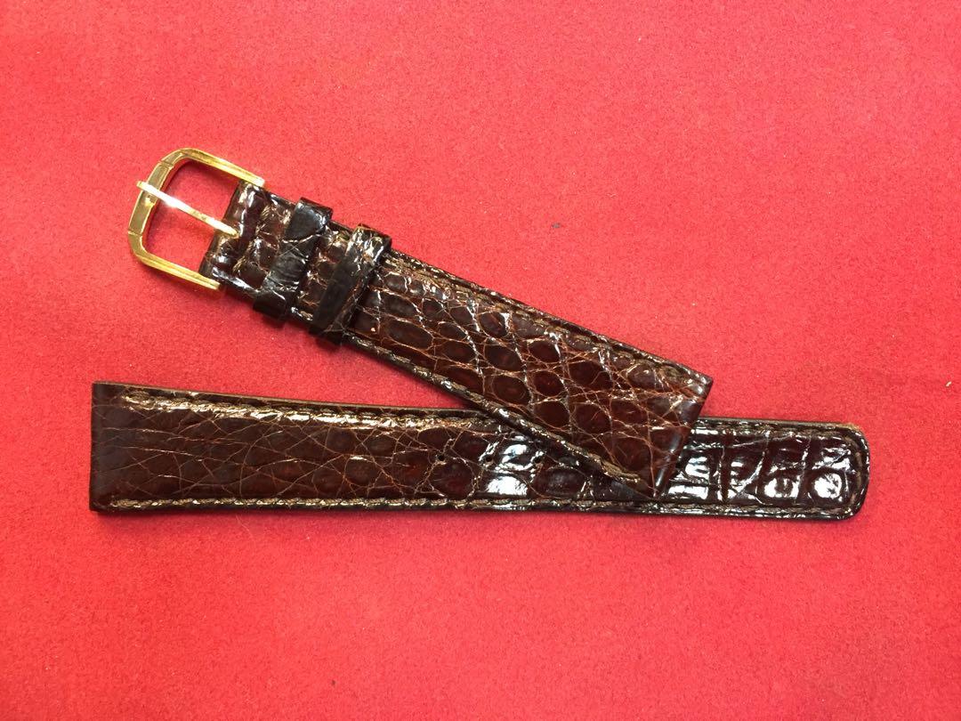 Brown Seiko Leather Watch Strap 19mm, Luxury, Watches on Carousell