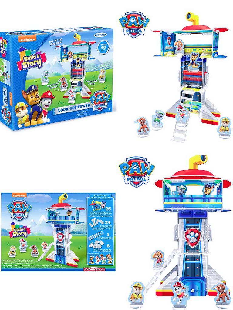 Build A Story 13010 Paw Patrol Look Out Tower Stem Building Playset 10 X 14 Multicolor Pack Of 64 Hobbies Toys Toys Games On Carousell - paw patrol roblox song ids